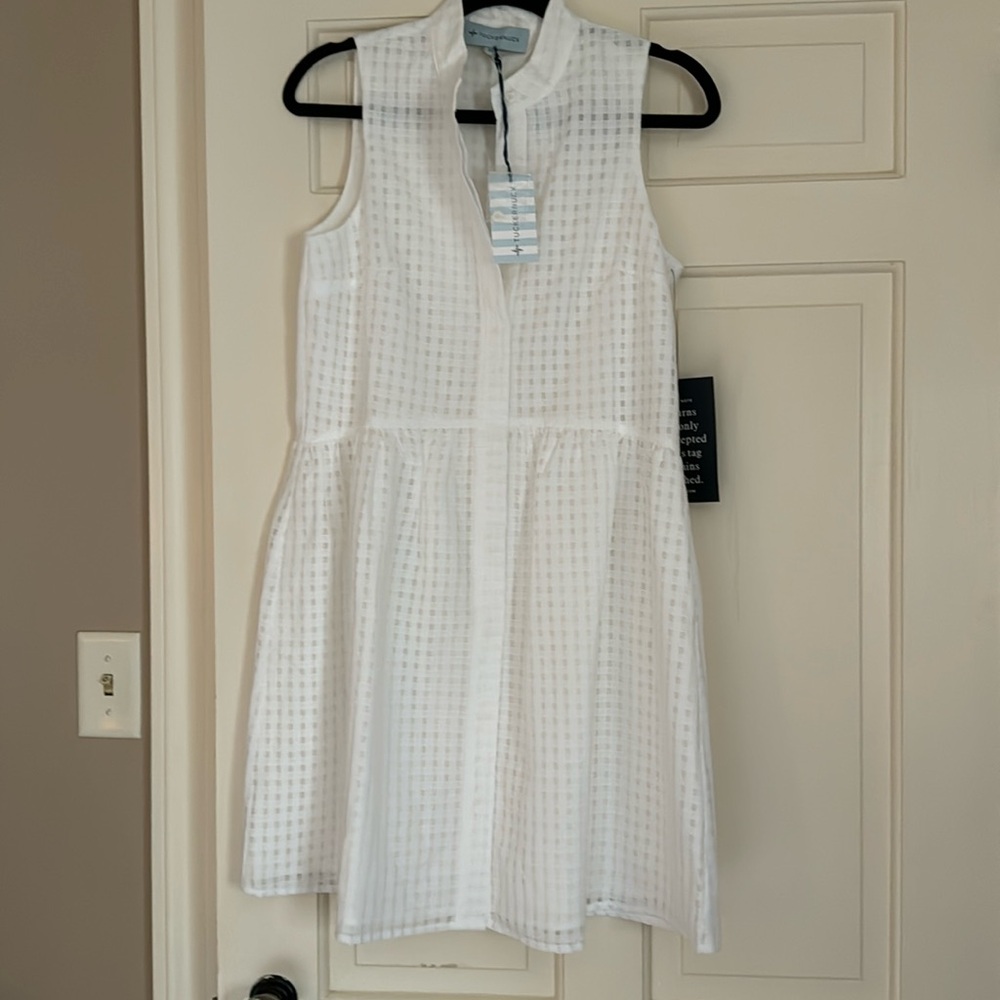 White Tuckernuck Summer Mini Dress